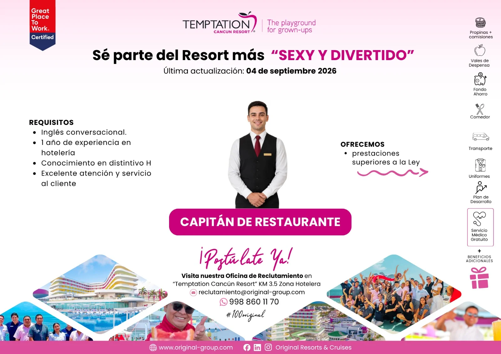 Temptation Cancún Resort